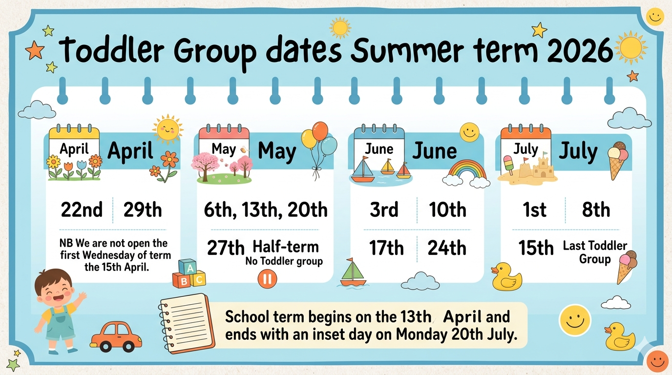 Toddler Group dates